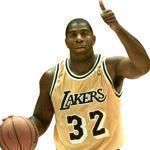 Earvin “Magic’’ Johnson was the floor leader of the Lakers teams that won five titles in the ’80s.